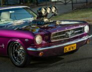 Street Machine Features Manswetto Racing Mustang Nick Novak Front Quarter