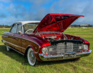 Street Machine Features Maria Schulz Xk Falcon Bonnet Up