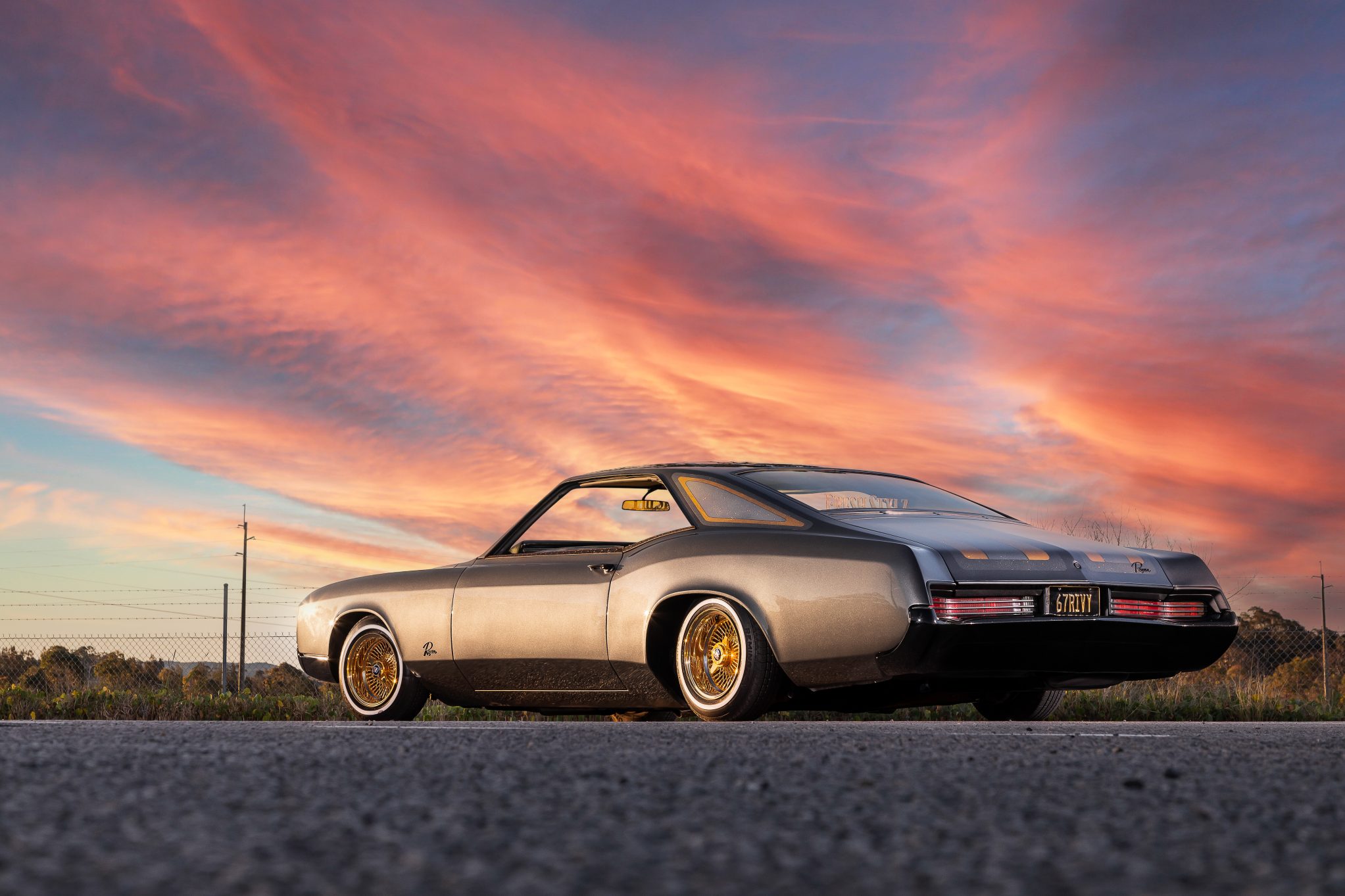 Street Machine Features Mark Sullivan Buick Riviera Rear Angle