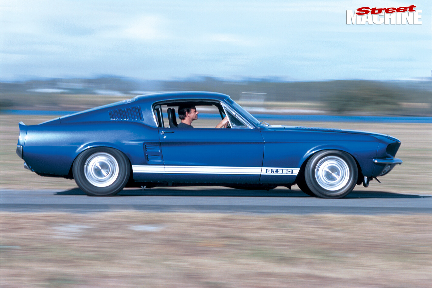 Martin -white -mustang