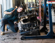 Team Army Matilda engine work