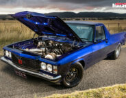 Street Machine Features Matthew Cerantola Holden Hj Ute Bonnet Up
