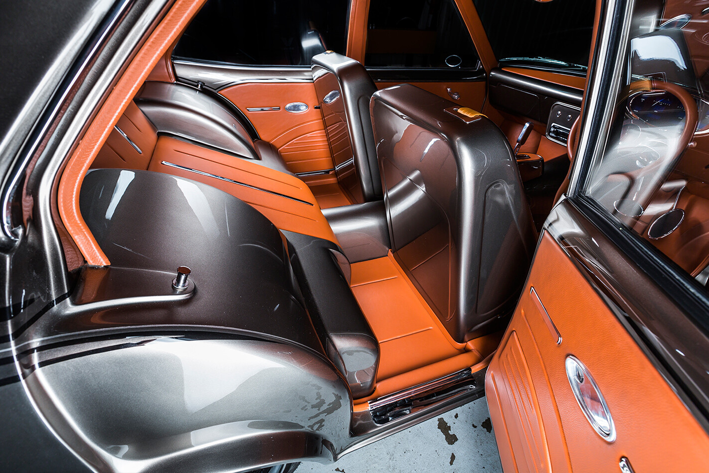 Mazda RX-3 interior rear