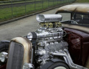 Street Machine Features Mick Jones Chev Pick Up Engine 1