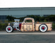Street Machine Features Mick Jones Chev Pick Up Side