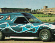 Misty Blues panel van