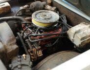 model car engine bay