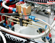 Mopar vh valiant coupe engine bay