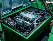 Morris J-Van engine bay