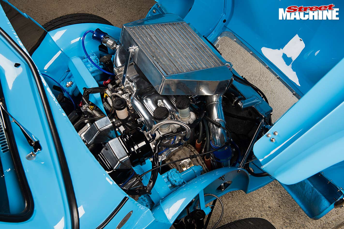 Morris van engine