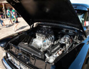 Street Machine Events Motor Madness Chevy 3100 Engine Bay