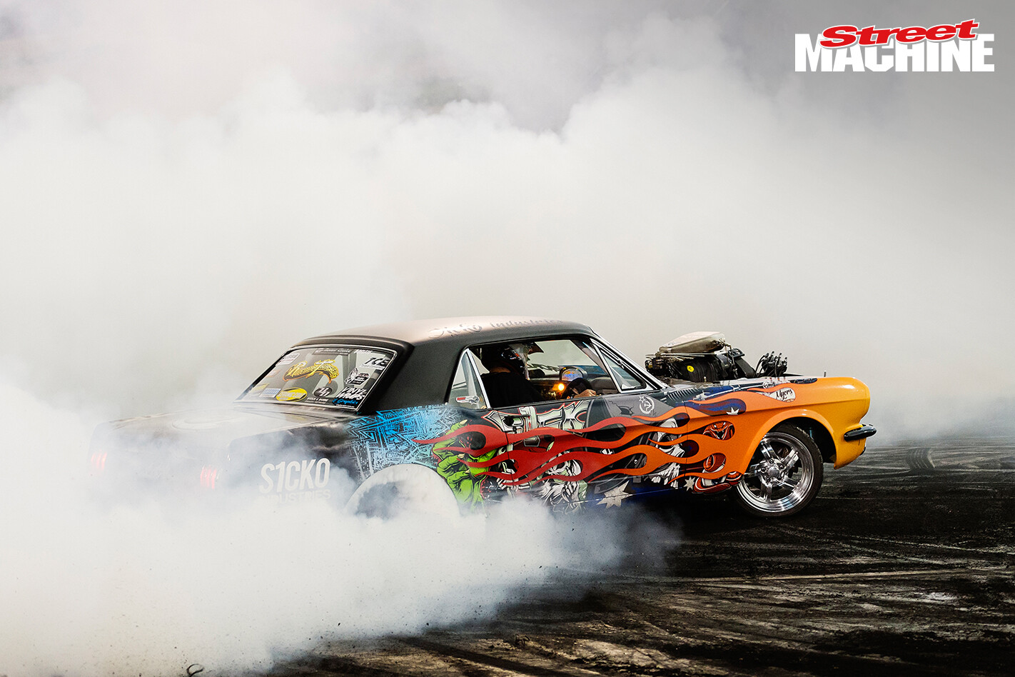 Mustang Burnout Supercharged SICKO