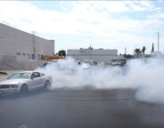 Street Machine News Mustang EV Burnout