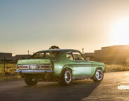 Street Machine Features Neville Simkin Capri Rear Angle Wm