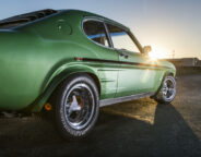Street Machine Features Neville Simkin Capri Rear Angle 2