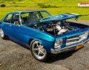 Street Machine Features Nick Knight Holden Hq Bonnet Up