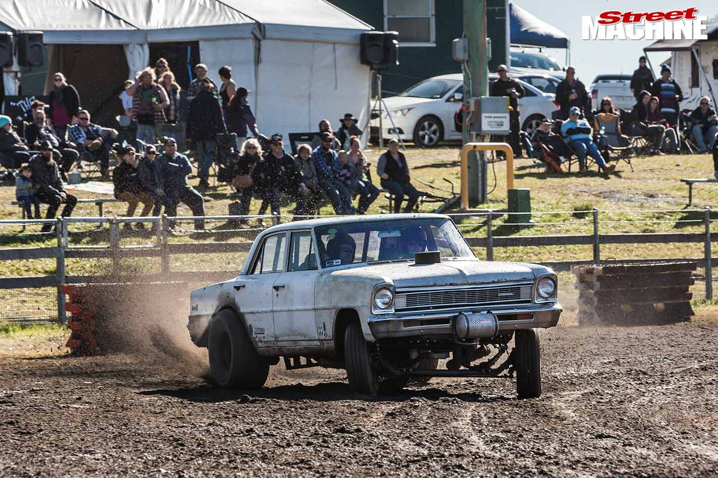 mud run chevy nova