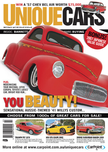 Street Machine Features Paul Bennett Willys UC 271 Cover