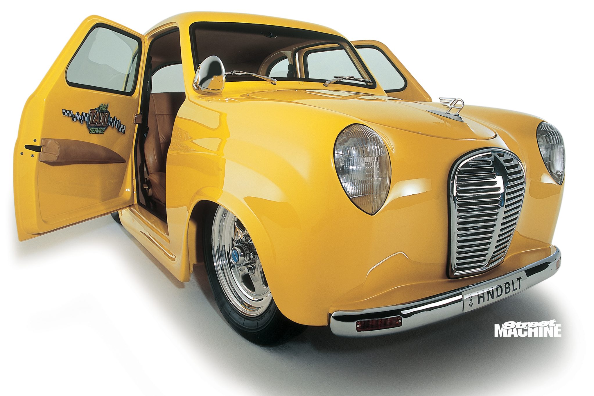Street Machine Features Peter Jackson Austin A 30 Front Wm