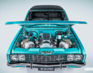 Street Machine Features Peter Sauer Hg Brougham Bonnet Up Front Wm