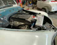 Plymouth Business Coupe engine bay