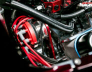 Plymouth coupe engine bay