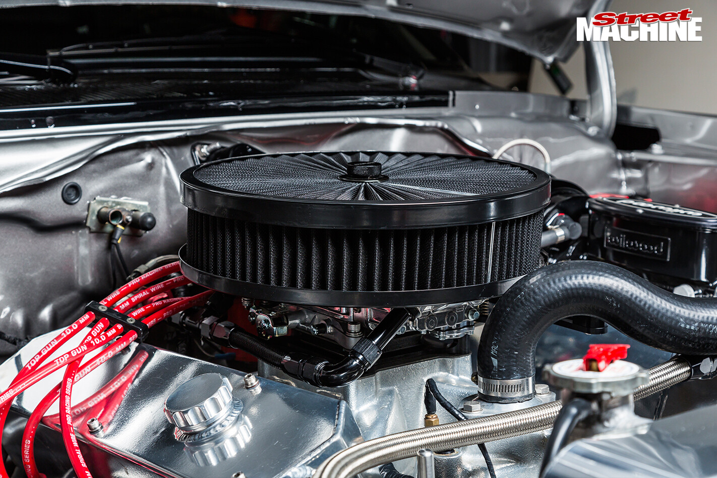 Plymouth -duster -engine -detail