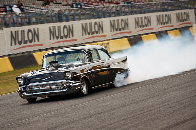 Brendan Buhagiar's blown '57 Chev