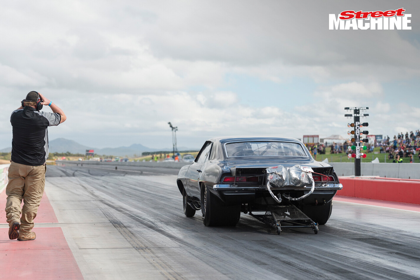 Pro Mod Camaro Drag Race