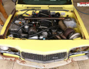 Mazda RX-3 engine bay