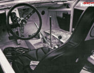 race car interior