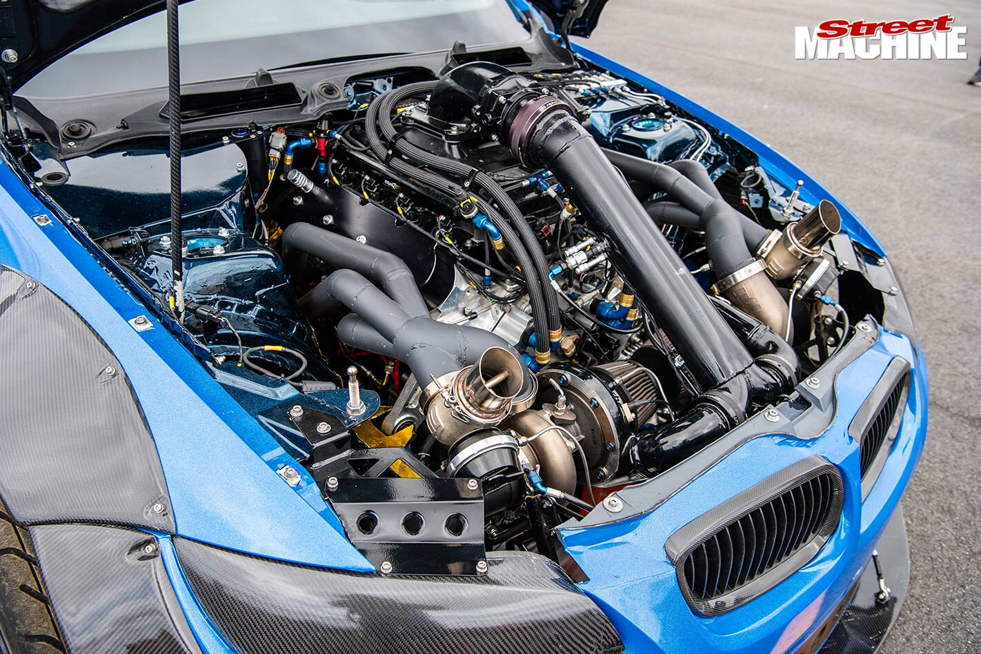 BMW M3 engine bay