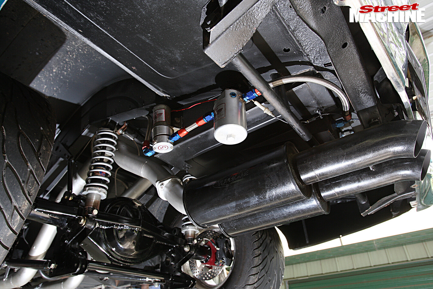 Rear -mounted -turbo -4