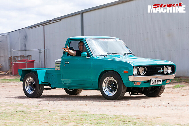 Red -centre -nats -green -datsun 620