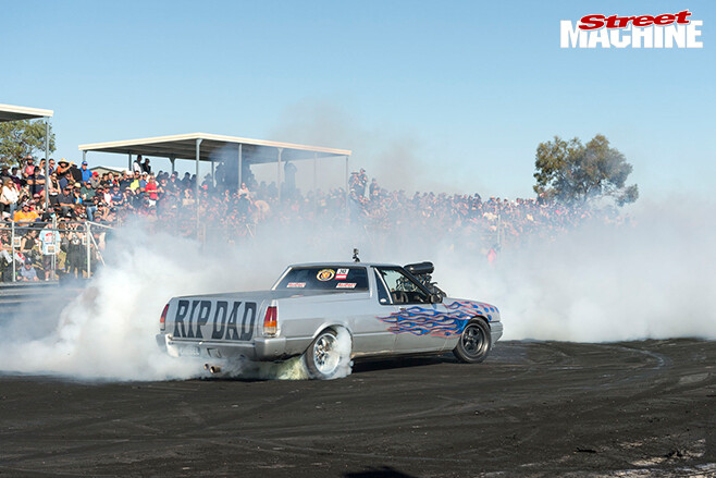 Red -centre -nats -silver -xf Falcon Ute