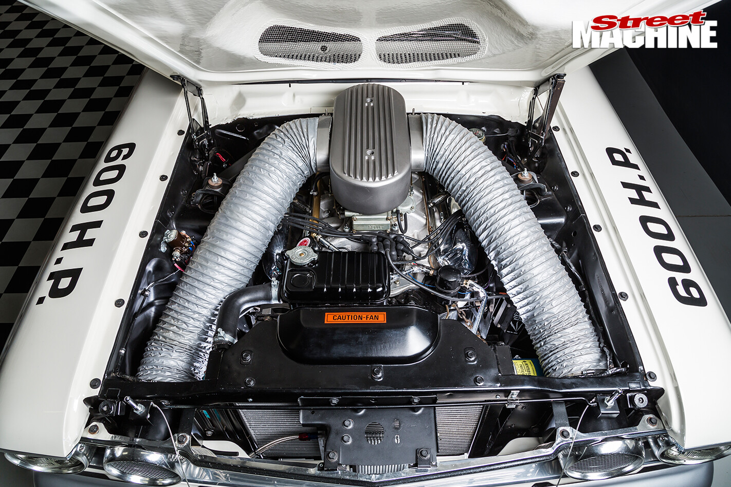REPLICA-FORD-FAIRLANE-THUNDERBOLT-engine -1