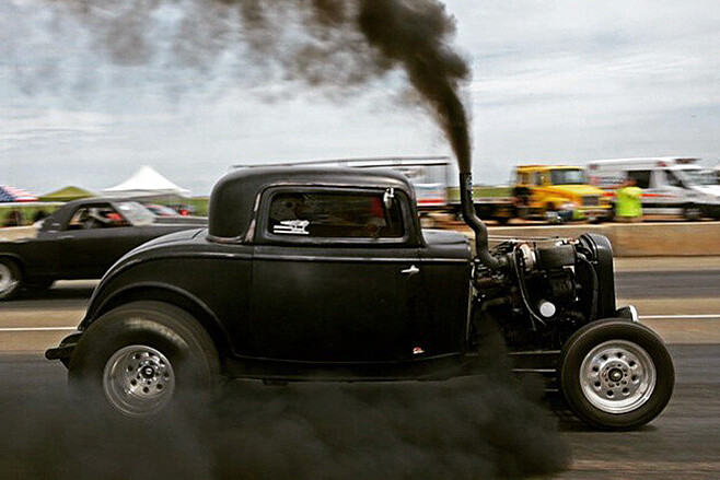 nitrous-fed twin-turbo 1932 coupe