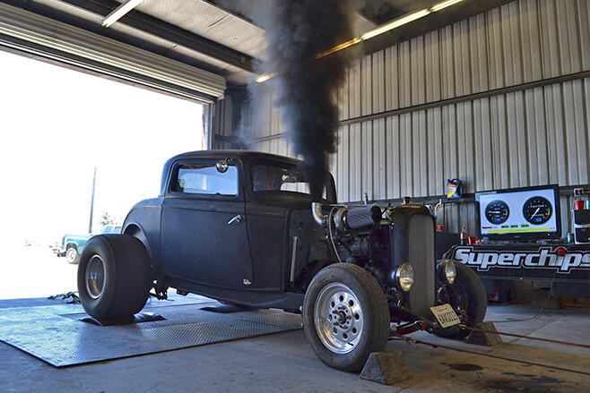 nitrous-fed twin-turbo 1932 coupe