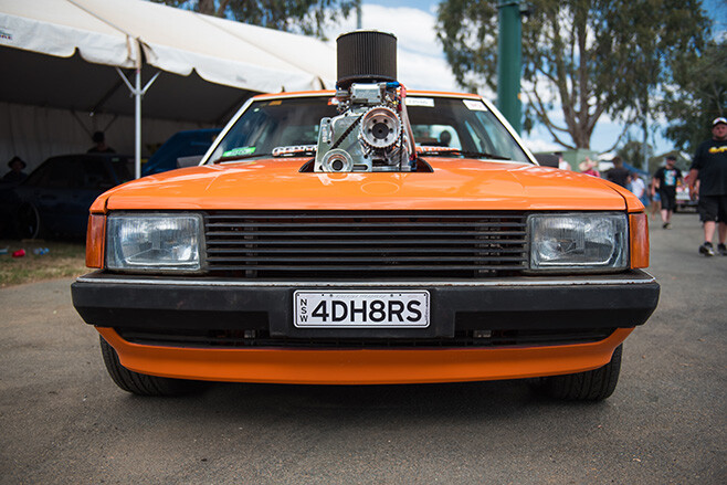 Robert Cottrell's Blown LS Powered XD Ford Falcon Front