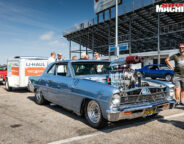 Blown injected Nova drag car