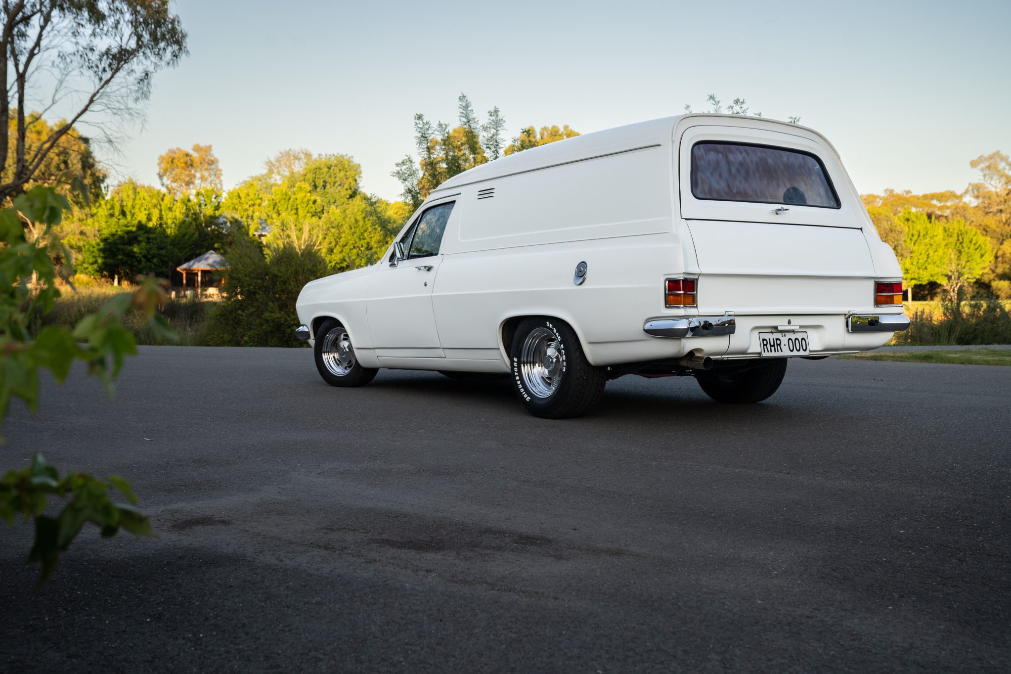 Street Machine Features Roxy Marshall Hr Holden Panel Van Rear Angle