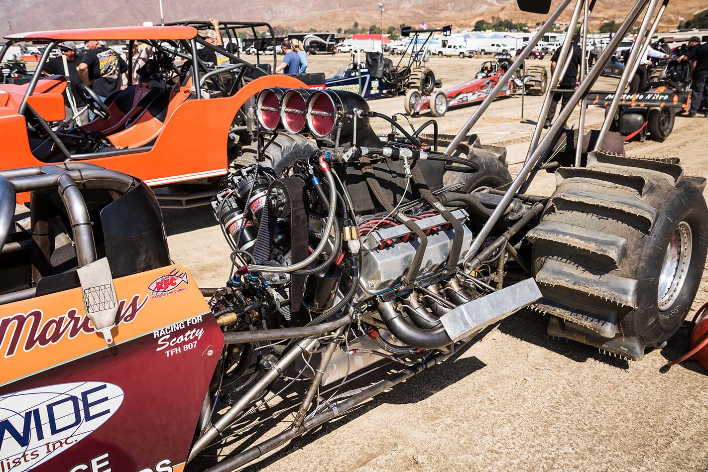 Sand drags