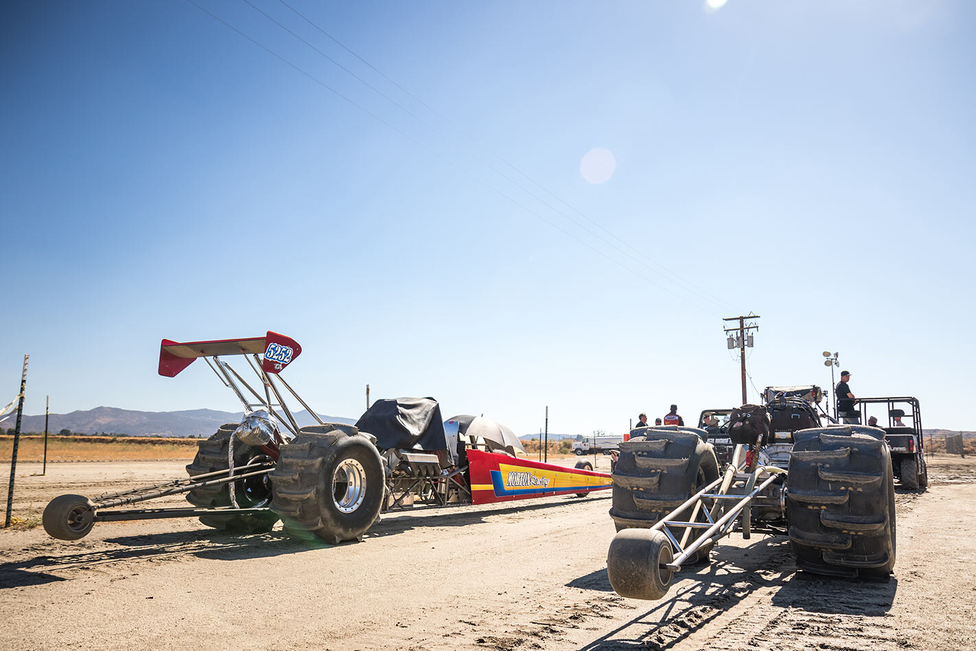 sand drags
