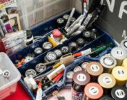 Model car parts