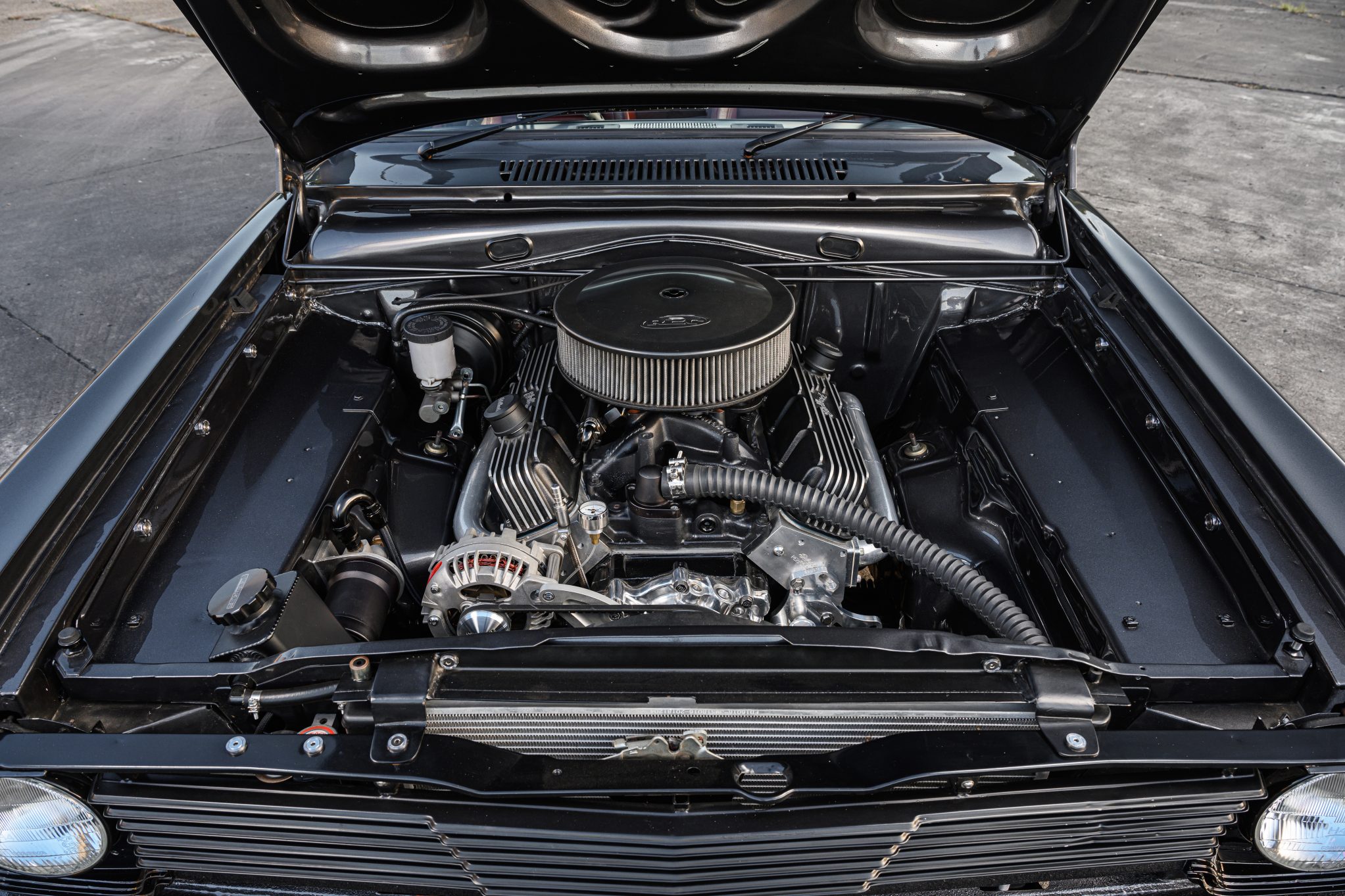Street Machine Features Scott Campbell Dodge Ute Engine Bay