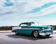 Street Machine Features Sean Obrien 1956 Chev Front Angle