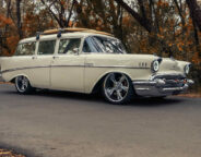 Street Machine Features Shane Hather Chev Wagon Side