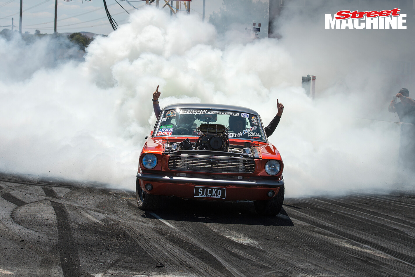 SICKO Mustang Summernats Burnout