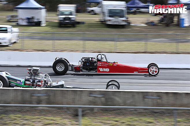 Six -banger -nats -Dixie -turbo -dragster
