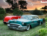 slammed Desoto-grille Buick and 32 roadster